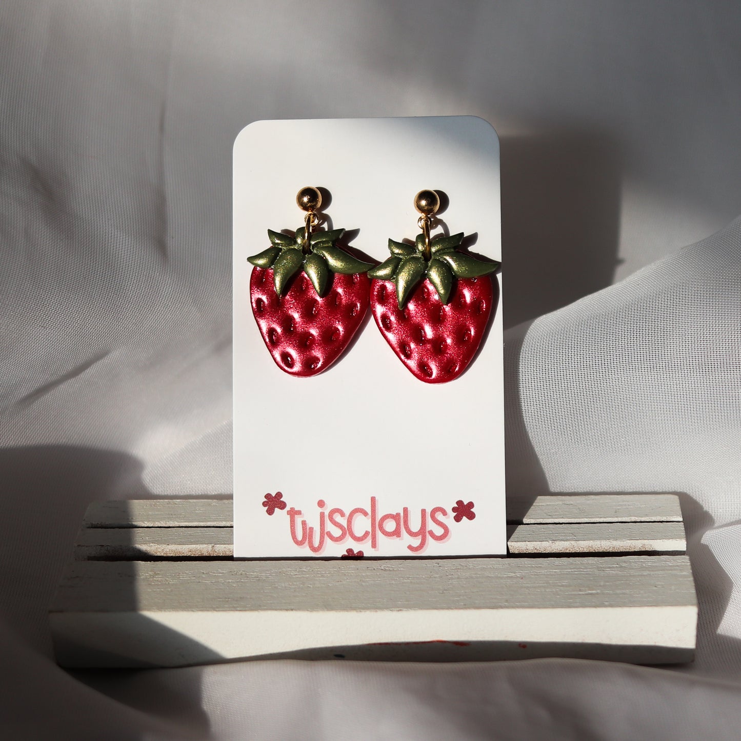 shiny strawberries